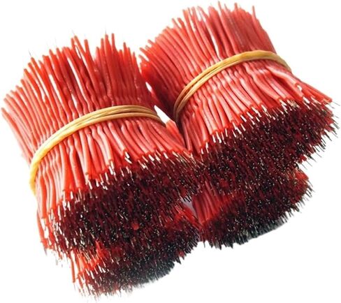 UL (PVC) Wire and Cable Power Cord Wire Cable 1000PCS UL1007 AWG24 Rubber Wire Cable Red Black Extension Cord 24AWG Heating Electric Cable(0.2m,Red) in Saudi Arabia