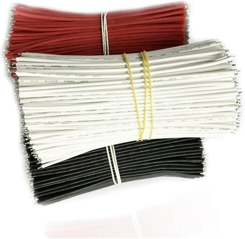 UL (PVC) Wire and Cable Power Cord Wire Cable 1000PCS UL1007 AWG24 Rubber Wire Cable Red Black Extension Cord 24AWG Heating Electric Cable(0.2m,Red) in Saudi Arabia