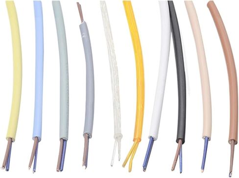 UL (PVC) Wire and Cable Double Core Round Wire GB 2 core 0.75 Pure Copper Hanging Line 10 Colors Table Lamp Chandelier Retro Lighting DIY 2P Cable(Black 1m) in Saudi Arabia