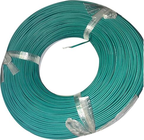 CAARLA UL (PVC) Wire and Cable 10M/Lot Silicone Electronic Wire 20AWG 200 Degrees 0.5 Square Blue Green Yellow Red Black High Temperature Soft Wire(White) in Saudi Arabia