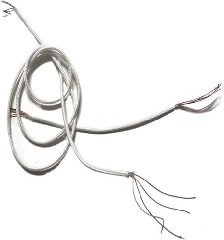 CAARLA UL (PVC) Wire and Cable DIY Headphone Cable Bluetooths Headphone Repair Wire 48cm / 60cm Audio Signal Wire 4 core 5 core 6 core Braided Cable(5core Black 48cm) in Saudi Arabia