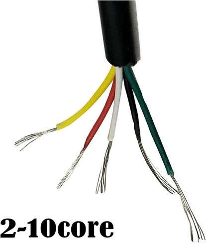 CAARLA UL (PVC) Wire and Cable Multi-core Cable UL2464-16AWG/3C Tinned Wire Standard 3-core 4pin 1.5 Square Americans Standard Certified Sheathed Wire 2M/lot(16awg 4core OD 7.2MM) in Saudi Arabia