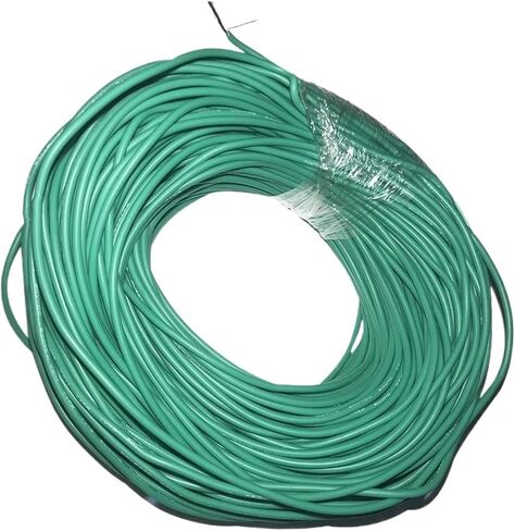 UL (PVC) Wire and Cable High Voltage Rubber Wire 18AWG 22AWG Tinned Copper Wire Heat-Resistant High Voltage Model Outgoing Connectors Black Green(Black,10 M_22 AWG) in Saudi Arabia