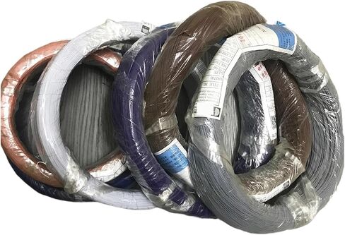 UL (PVC) السلك والكابلات 32AWG إصلاح سلك 7/0.12TS 32AWG سلك النحاس المعلق PVC الكبل الكهربائي الكبل الكهربائي L+E+D Superfine سلك السلامة (أصفر ، 10 أمتار) in Saudi Arabia