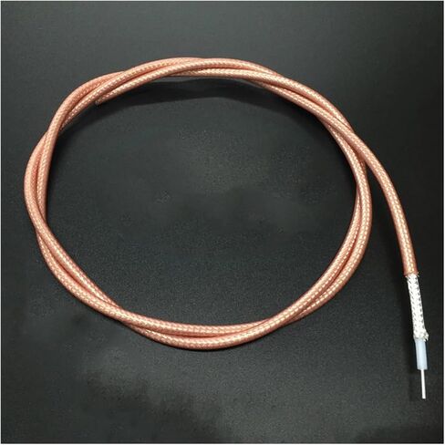 Caarla UL (PVC) الأسلاك والكابلات المغطاة بالفضة المطلي بالفضة RG142 القطر الخارجي 4.3 مم ارتفاع درجة الحرارة -55-+250 درجة أحادية النوى سلك محمي واحد in Saudi Arabia