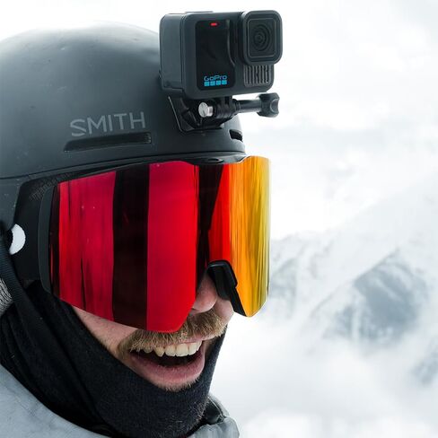 GoPro HERO13 Black Waterproof Action Camera with 5.3K60 Video, 27MP Photos, Enduro 1900mAh Battery, 64GB SanDisk microSD Card, 47-Piece Accessory Kit, 1-Year Warranty in Saudi Arabia