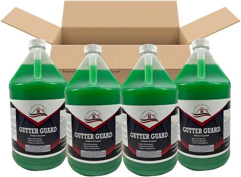 جنوب شرق Softwash Gutter Gutert Chemical | إزالة الشريط الأسود من المزاريب - منظف الحضيض (1) in Saudi Arabia
