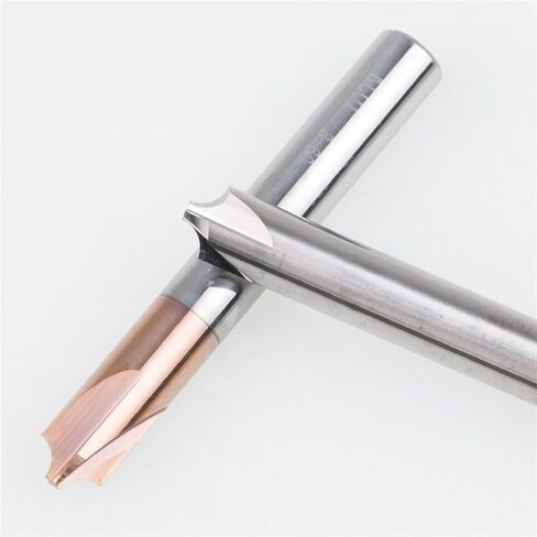 1PCS Carbide Radius Corner Rounding Cutter End Mill Tool CNC Tool R0.5 R1 R2 R3 R6 Chamfering Outside Quarter Circle Router Bit (Brigth Finish ، R0.5x4D) in Saudi Arabia