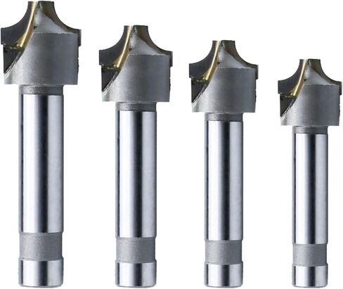 1Pcs 2/4Flutes R2-R30 Cemented Carbide Corner Rounding End Mills,Ball Nosed Concave Radius Milling Cutters (R2/R5/R8/R15/R25/R30)(R20(4 Blades)) in Saudi Arabia