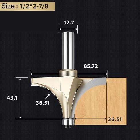 1/4 1/2 زاوية زاوية شانك على جهاز التوجيه بتة مع الأداة للأداة الخشبية Tungsten Carbide Milling Cutter CNC End Mill Cutters (Y00328) in Kuwait
