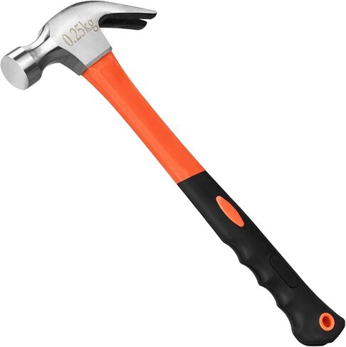 8/16/24oz Straight Rip Fiberglass General Purpose Claw Hammer, with Smooth Face & Non-slip Grip(8oz Claw Hammer) in Saudi Arabia