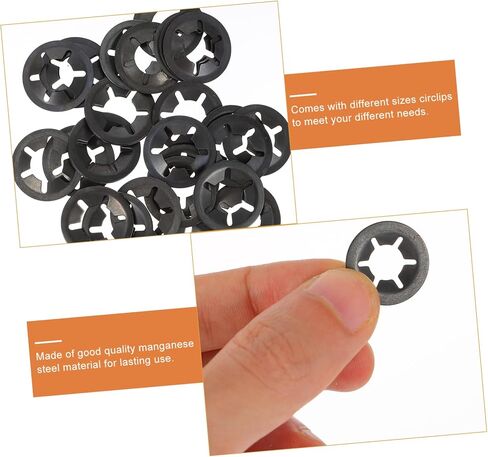 Pretyzoom 210pcs حلقة الصلب الكربونية تحمل المشبك المحتفظ به in Saudi Arabia