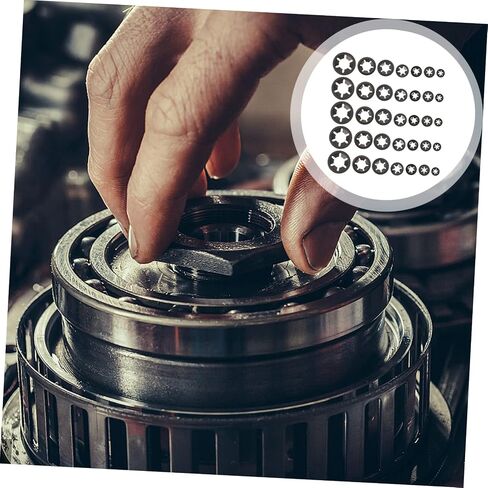 Pretyzoom 210pcs حلقة الصلب الكربونية تحمل المشبك المحتفظ به in Saudi Arabia