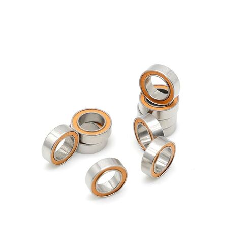 SMR85RS CB 5x8x2.5 مم من الفولاذ المقاوم للصدأ الكرة الهجينة المحمل يجلب MR84 SMR84 RS 2RS 5PCS in Kuwait