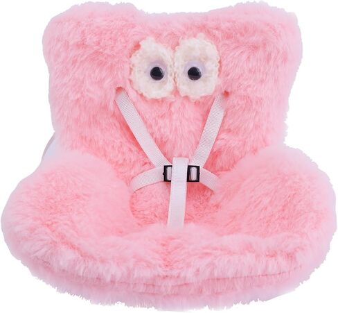 Car Doll Safety Seat with Soft Furry Cushion, Air Vent Clip Display Chair Desktop Decor Decorative Sofa for Blind Box Toy Ornaments, Cute Car Interior Accessory for Collectors (Regular) in Saudi Arabia