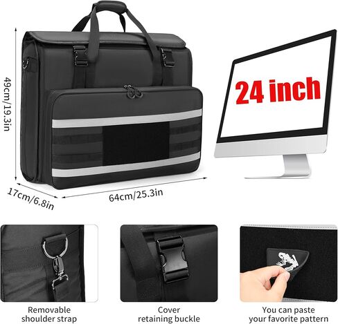 27 inch iMac Case, Carrying Case for Apple iMac Desktop Computer, Travel Tote Bag Compatible with iMac Monitor and Accessories in Kuwait