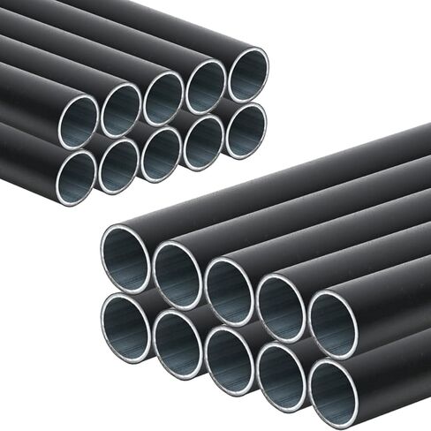 20 عبوة 1-1/10 ″ OD 5 '(1500 مم) يابانية طويلة مصنوعة من الصلب المجلفن مع أنبوب طلاء راتنج AAS ، أنبوب معدني للصناعة ، DIY ، البناء ، (1.1 × 20 × 5 أقدام) in Saudi Arabia