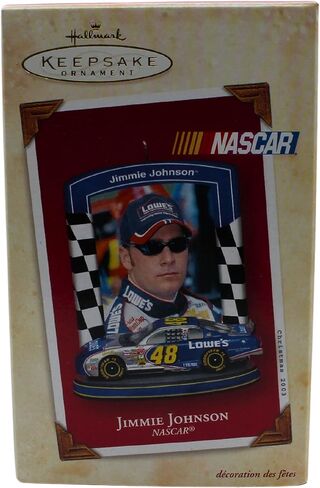 Hallmark Keepsake Ornament Nascar Jimmie Johnson 2003 in Saudi Arabia