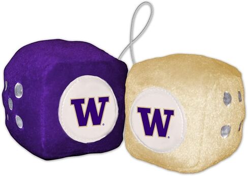 Fremont Die Washington Huskies Fuzzy Dice in Saudi Arabia