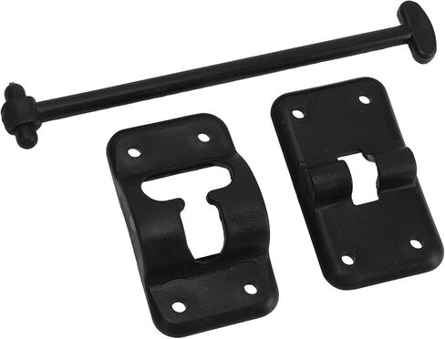 RiToEasysports T Style Doorhalter Catch Set All Weather RV Trailer Security Door Locking Holder for Motorhomes, 4 Sets in Saudi Arabia