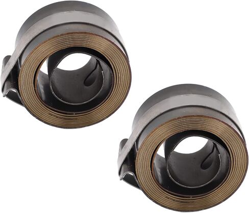 Drill Press Return Spring High Performance Durable Quill Coil Replacement Spring Steel Feed Return Spring for Bench Drills Horizontal and Vertical Type 2Pcs in Saudi Arabia