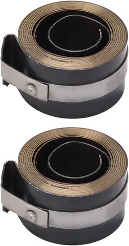 Drill Press Return Spring High Performance Durable Quill Coil Replacement Spring Steel Feed Return Spring for Bench Drills Horizontal and Vertical Type 2Pcs in Saudi Arabia