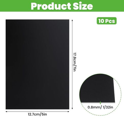 10pcs anodized leuminium blanks ورقة 7 × 5 بوصة لوحة معدنية أسود الألومنيوم الألومنيوم 0.8 ملم لوحات السمك السميكة الفراغات لنقش الليزر DIY صياغة المنزل decorationin in Saudi Arabia