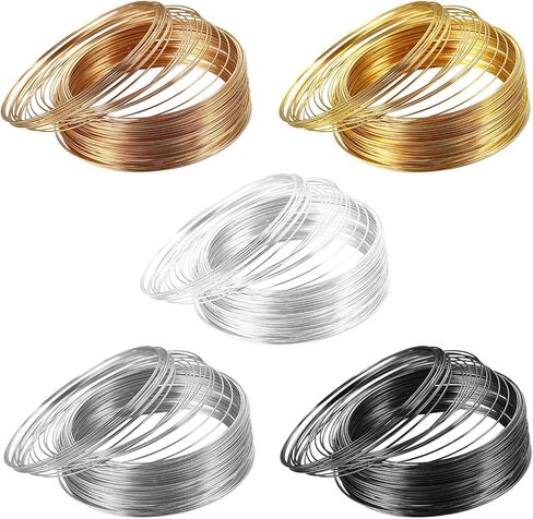 الأسلاك الحرفية ， الأسلاك الحرفية الألومنيوم ， سلك الفضة من الألومنيوم لصنع DIY مصنفة فنية ， سلك الأسلاك الحرفية (الفضة) in Saudi Arabia