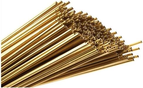 24pcs 2.5mm Raw Brass DIY Tube Beads Geometric Shapes Size 30mm 350mm 400mm(175mm) in Kuwait