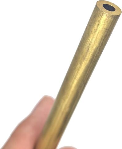 5pcs Brass Tube metal tubing 0.8mm 1mm 1.2mm 1.3mm 1.5mm 1.6mm 1.7mm 1.8mm 1.9mm 2mm 2.5mm 250mm(2x0.5x250mm) in Kuwait