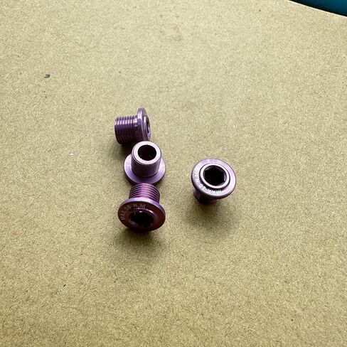 Pack of 4, Chainring Fixing Screws/Bolts M8x9 for Shimano R8000 R9100 R9200 R9270 R8100 6800 in Kuwait