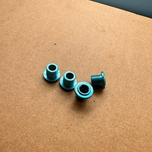 Pack of 4, Chainring Fixing Screws/Bolts M8x9 for Shimano R8000 R9100 R9200 R9270 R8100 6800 in Kuwait
