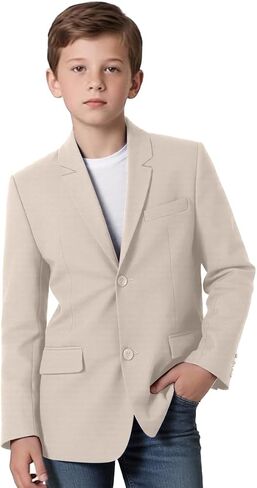 Tuxedo Blazers for Boy Dinner Party Boys Suits Blazer Slim Fit Boy Suit Coat in Kuwait