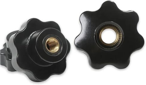 Star Knob Bakelite 7star شاركت مقبض من خلال ثقب الإناث M4 M5 M6 M8 M10 M12 Thread Nut Clamping مقابض (M8x50) in Saudi Arabia