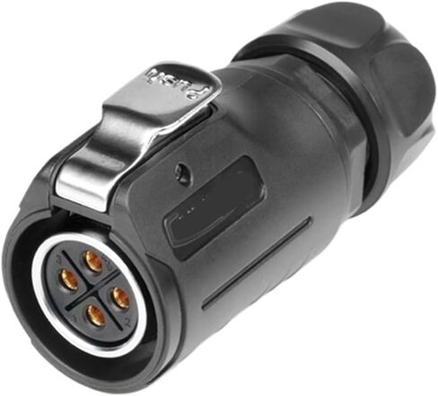 LP20 الطيران الصناعي 4-دبوس موصل LED Cable Power PIN (التثبيت العكسي شفة) in Saudi Arabia