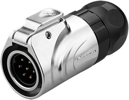 LP16 aviation and socket metal round 7-core PIN pin power signal industrial connector(Flange female seat) in Saudi Arabia
