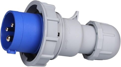 IP67 waterproof oblique concealed industrial socket 3 core 16A/32A aviation male and female docking 380V(16A concealed inclined seat set) in Saudi Arabia