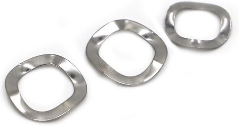 Wave Crinkle Spring Washers, Wave washers 304 Stainless Steel Three Wave Washers Spring Washer M3 M4 M5 M6 M8 M10 M12 M14 M16 M19 M23 M25 M27 M31 M39 M41 M51，10pcs(M51x61x0.5) in Saudi Arabia