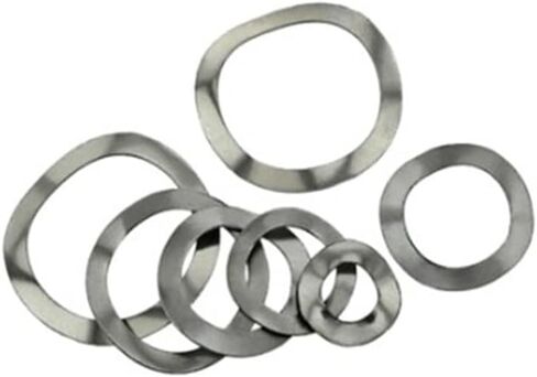 غسالات زنبرك النعمة الموجية ، غسالات الموجة 10/50pcs 304 من الفولاذ المقاوم للصدأ غسالات ثلاثية غسالة الربيع M3 M4 M5 M6 M8 M10 M12 M14 M16 M19 M23 M25 M27 M31 M39 M41 50pcs (M10 x15 × 0.3) in Saudi Arabia