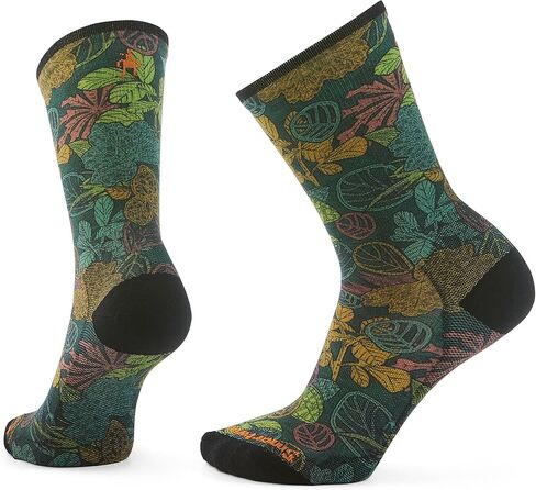 Smartwool Men للدراجة Zero Cushion Aloha Forest Print Crew Socks in Saudi Arabia