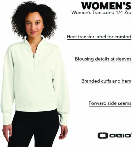 Ogio Women's Transcend 1/4-zip log861 in Saudi Arabia