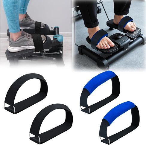 Adjustable Pedal Straps for Ellipse Leg Exerciser Machine, Feet Pedal Strap Under The Desk Leg Training Exerciser Fitness Strap Home Office Sports Accessories for Fit Foot Prevent Slipping in Kuwait