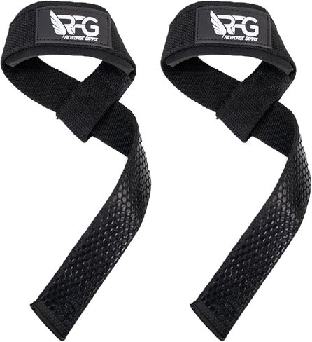 RFG Neoprene رفع الأشرطة للتدريب على الصالة الرياضية - 24 "طول ، 2" عرض - لفات المعصم لرفع الأثق in Kuwait