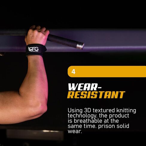 RFG Neoprene رفع الأشرطة للتدريب على الصالة الرياضية - 24 "طول ، 2" عرض - لفات المعصم لرفع الأثق in Kuwait