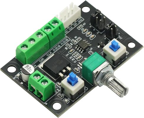 2PCS DC 8V-24V Stepper Motor Controller,Stepper Motor Driver Drive Controller PWM Pulse Signal Generator Speed Control Board Module in Kuwait