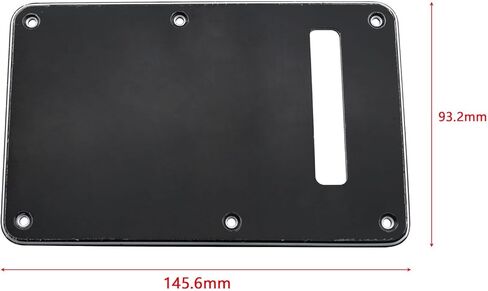E-outstanding Three-layer Black and White Guitar Back Plate Electric Guitar Accessories in Saudi Arabia