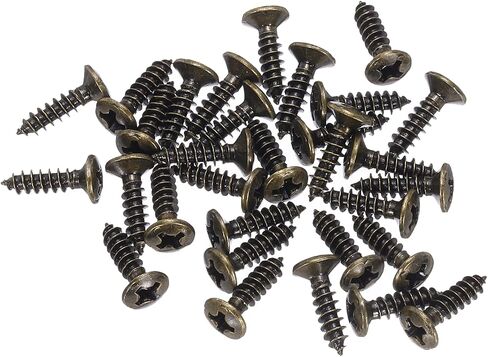 Meccanixity 30pcs 3mm 3mm Guitar Guitar براغي Pickguard Scratch Plate Scratf in Saudi Arabia