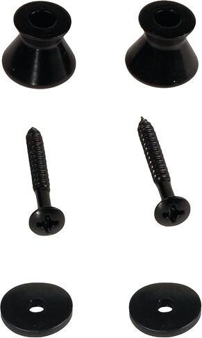 Seismic Audio 10 Pack of Black Strap Buttons for Electric Guitars-Universal fit (SAGA61-10Pack) in Saudi Arabia