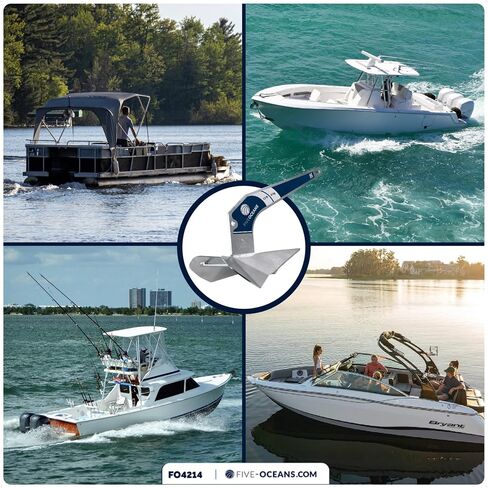 خمسة محيطات على طراز Delta Wing Wing Boat Series - سلسلة متميزة ، مثالية لقوارب الصيد وصيد الأسماك ، خيار متعدد الحجم ومواد in Kuwait