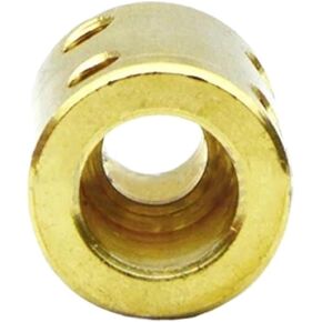 1pc M4 Brass Copper Shaft Coupling D16 L22 Motor Rigid Model Airplane Motor Shaft Coupler Rigid Connector(7mm to 7mm) in Kuwait